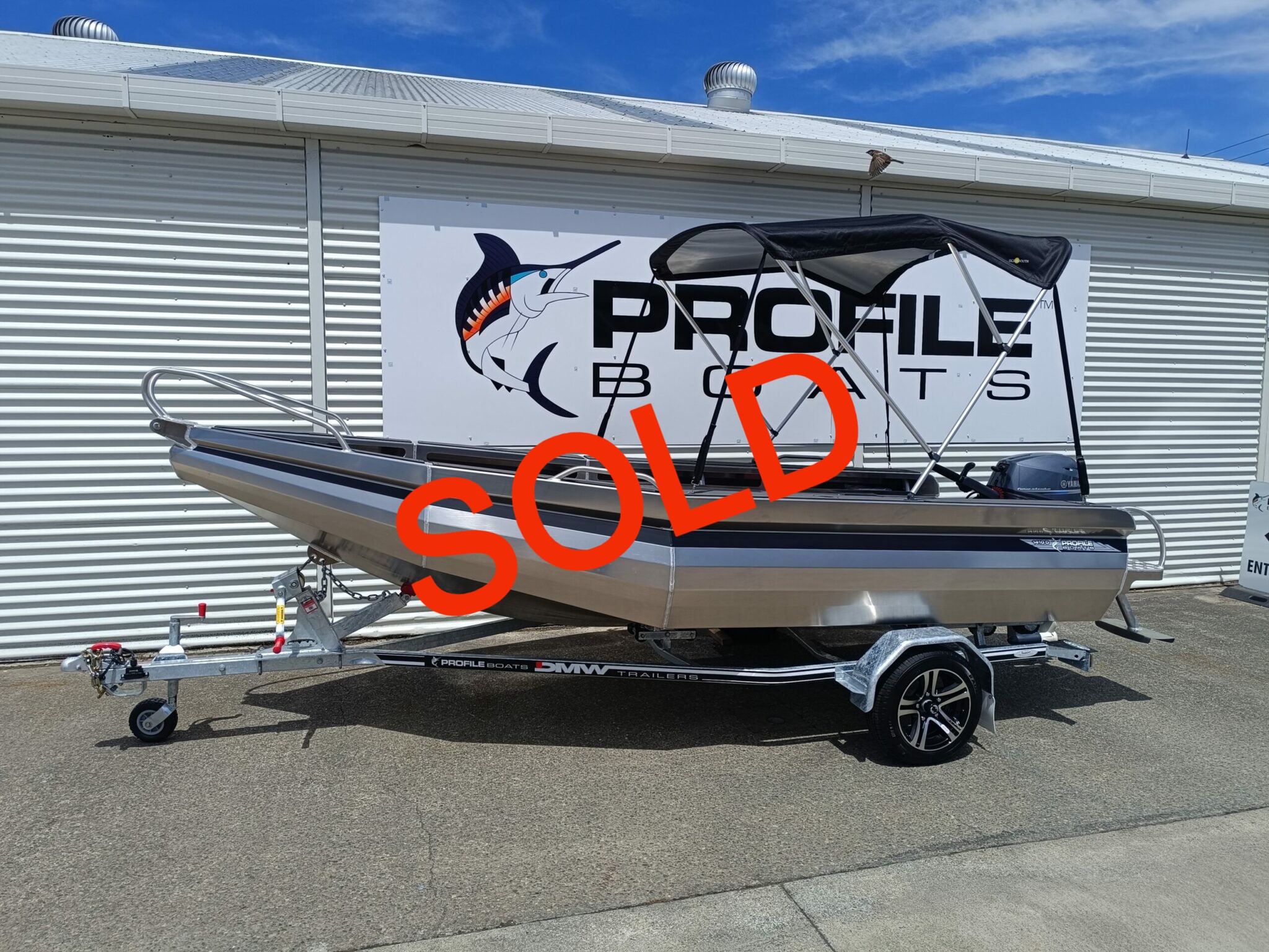 Profile Boats 1410D Dive Yam F25