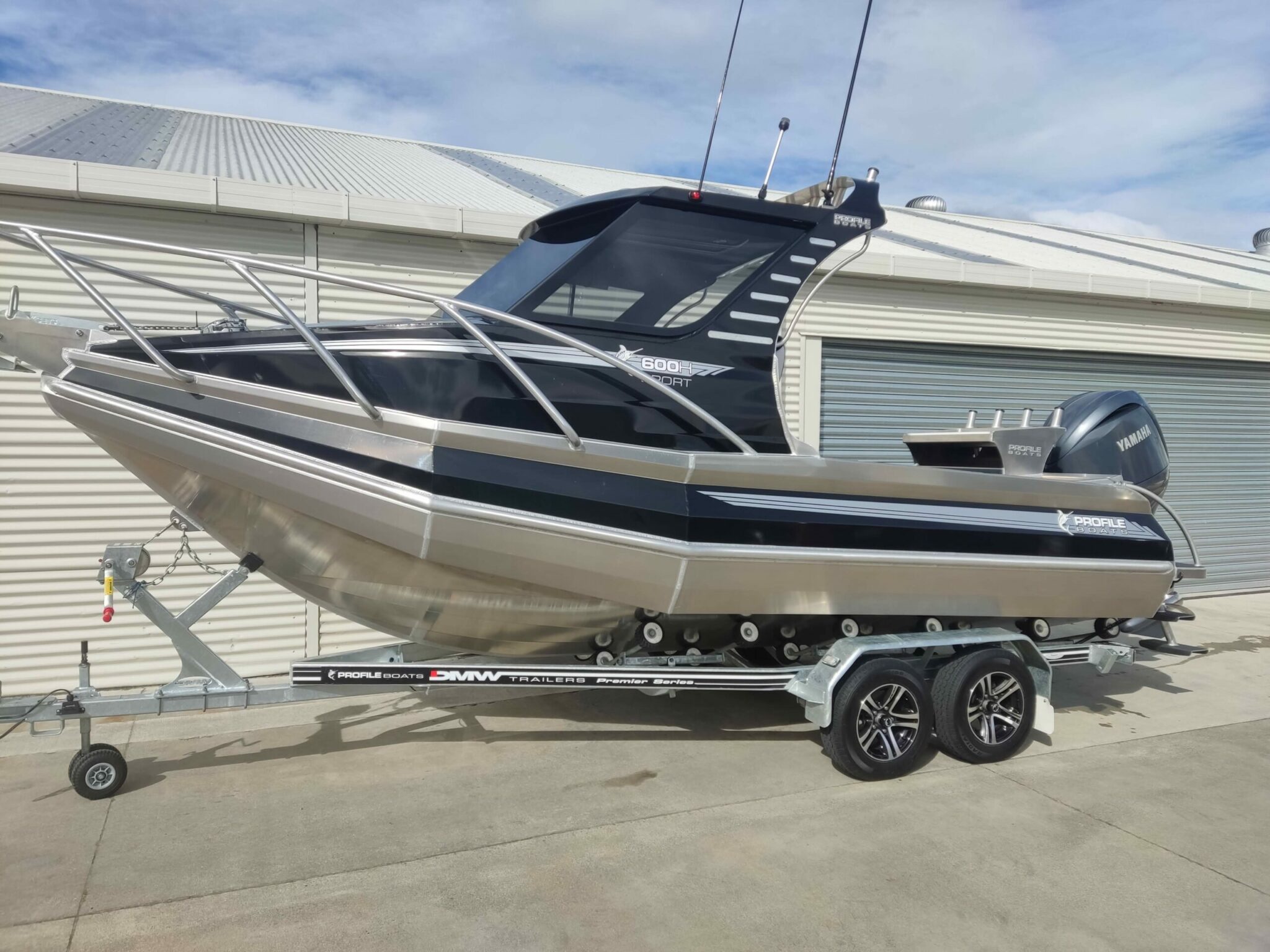 Profile Boats 600H Sport (2023) Yamaha F150XC