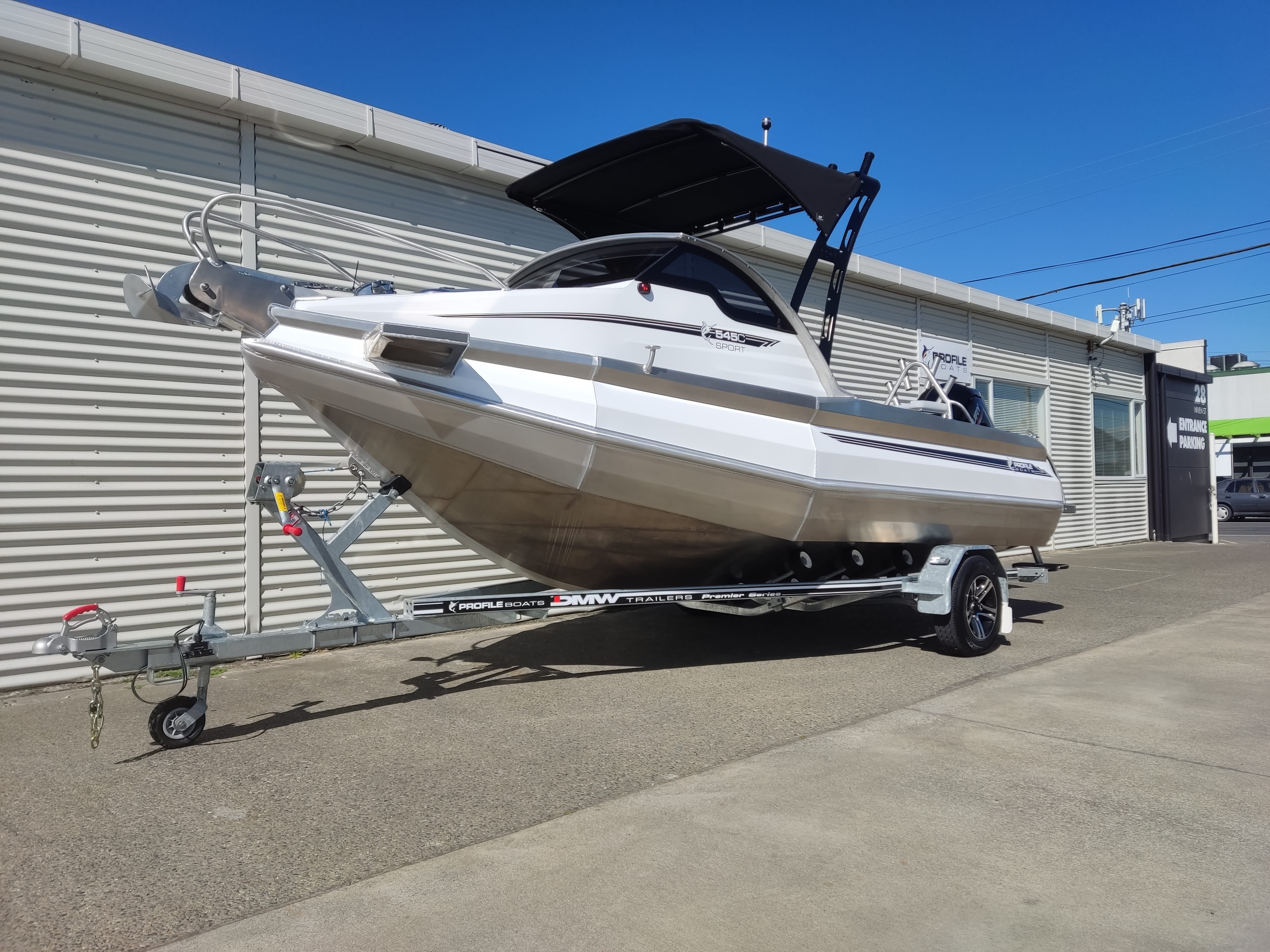 Profile Boats 545C Sport Mercury 100 CT (2023)