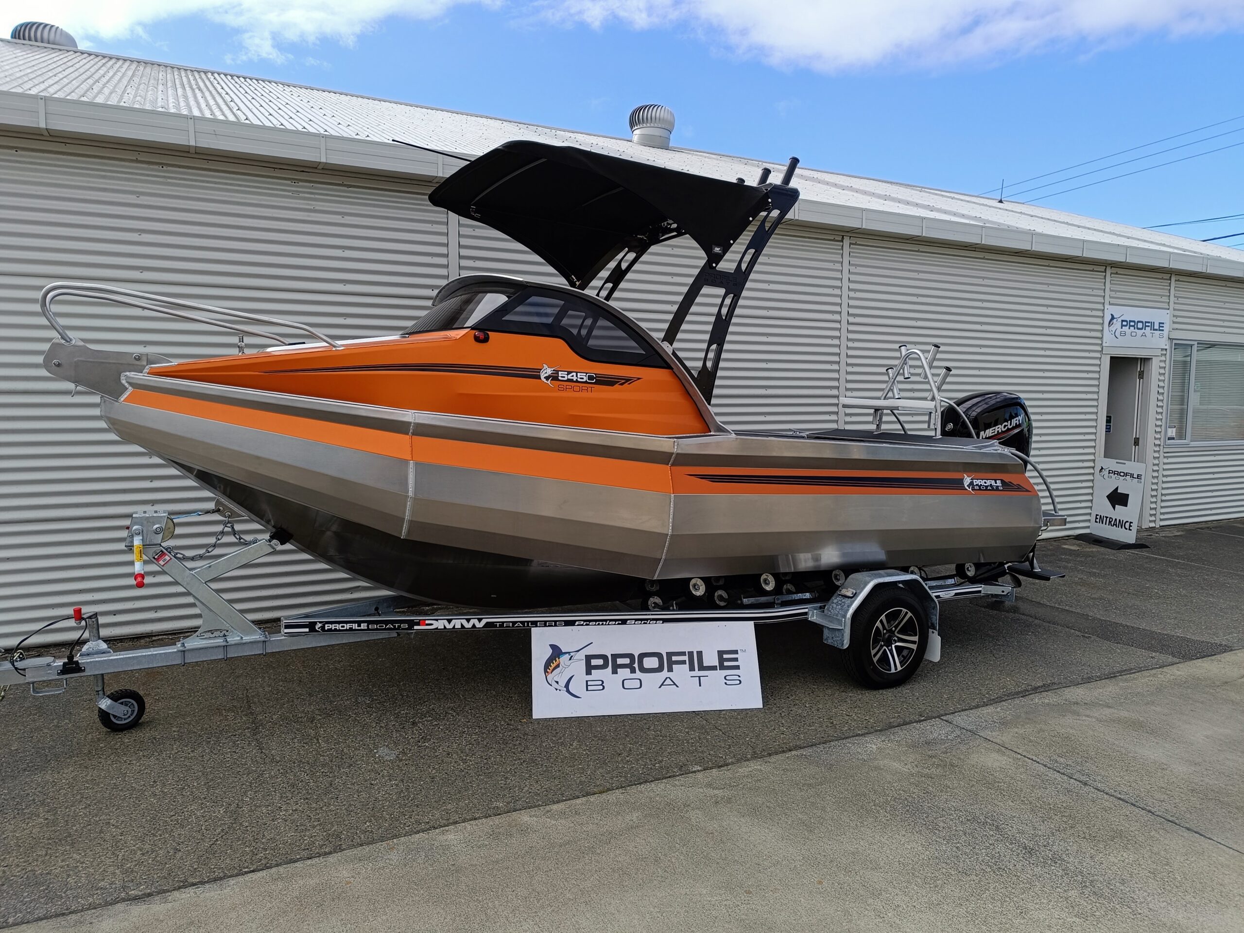 Profile Boats 545C New Mercury 90CT
