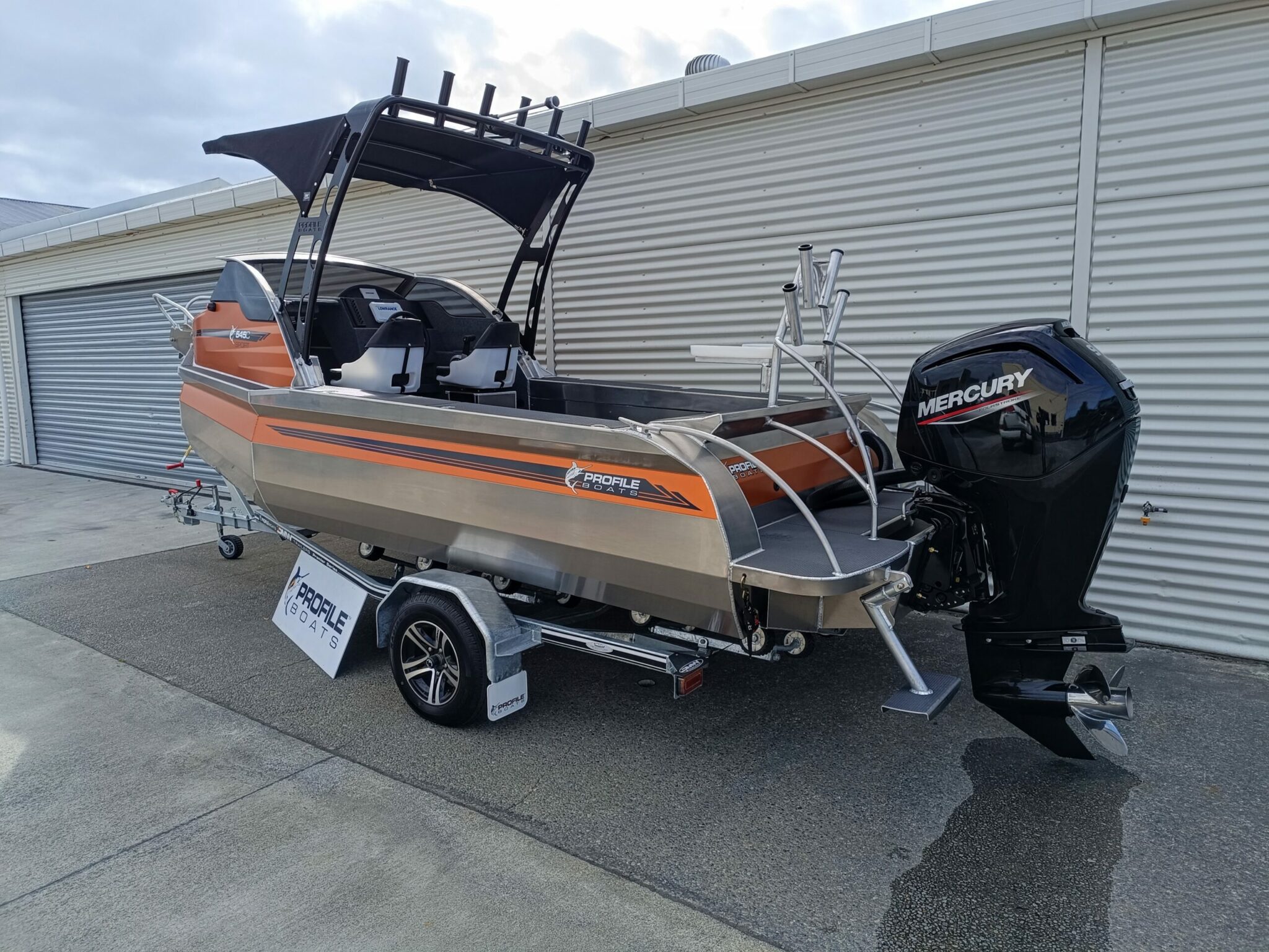 Profile Boats 545C New Mercury 90CT