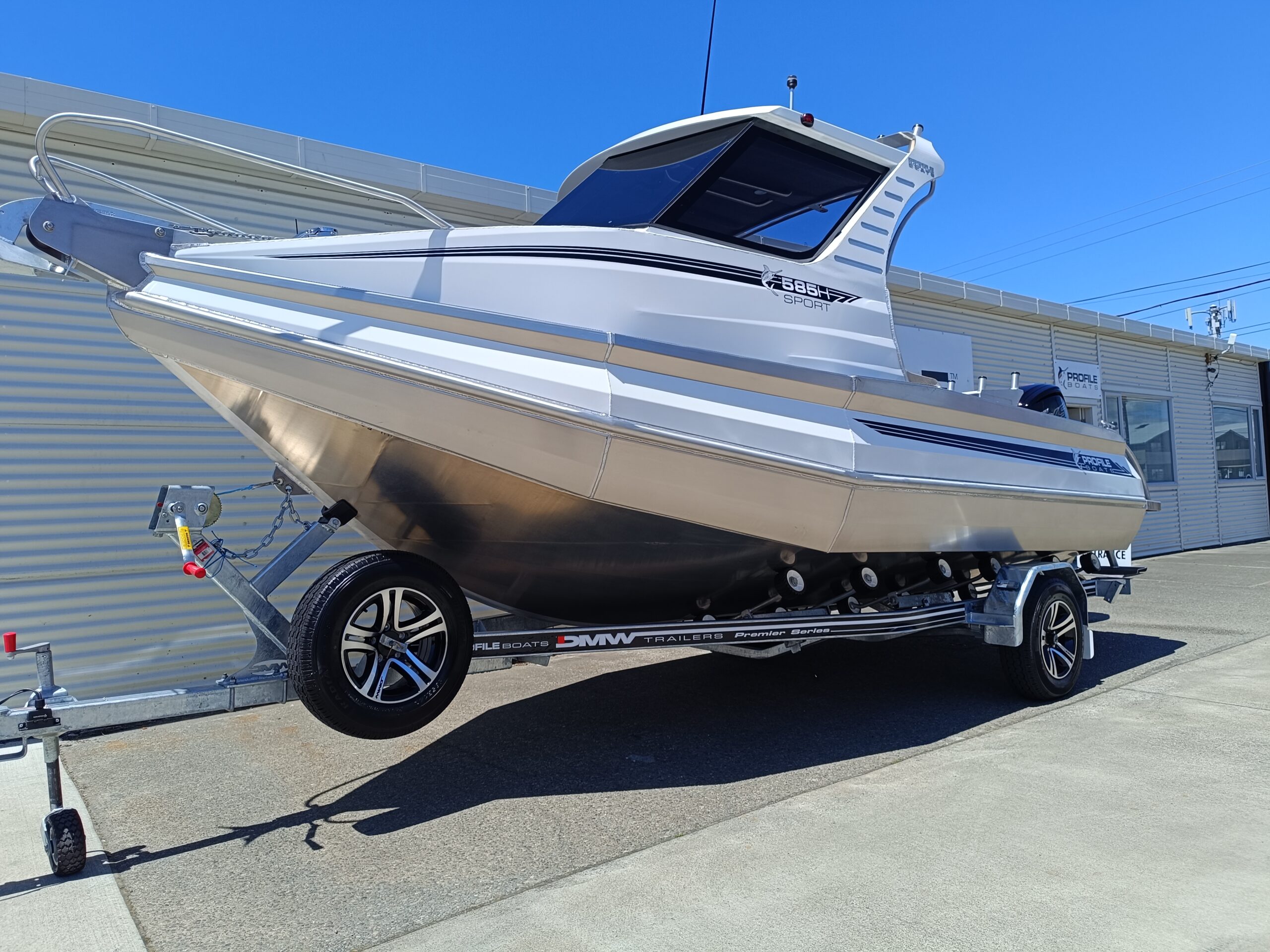 Profile Boats 585H Sport New Mercury 115 PRO XS