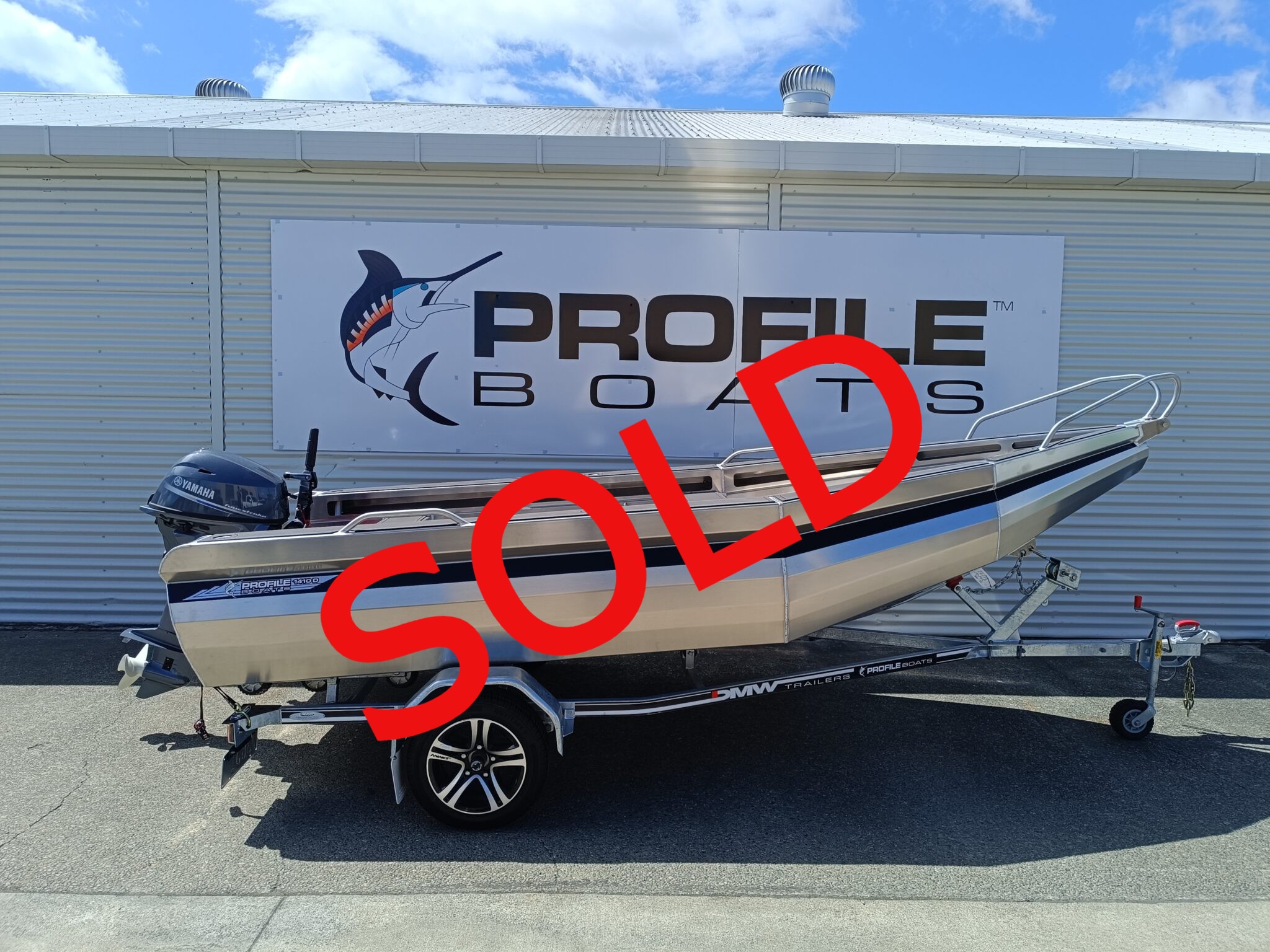 Profile Boats 1410D Dive Yamaha F25LMHC