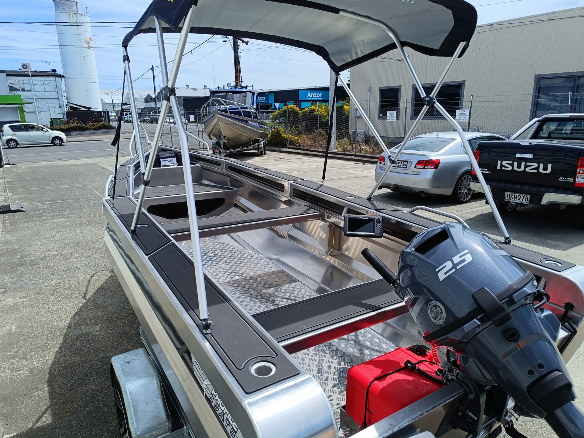 Profile Boats 1410D Dive Yam F25