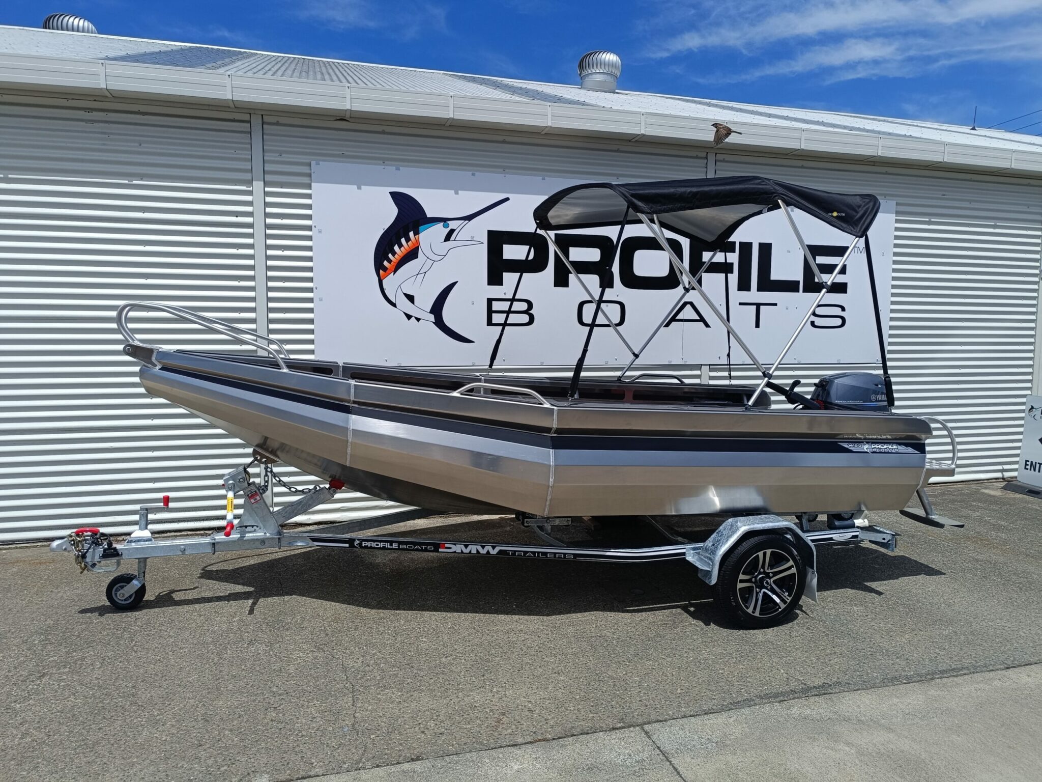 Profile Boats 1410D Dive Yam F25