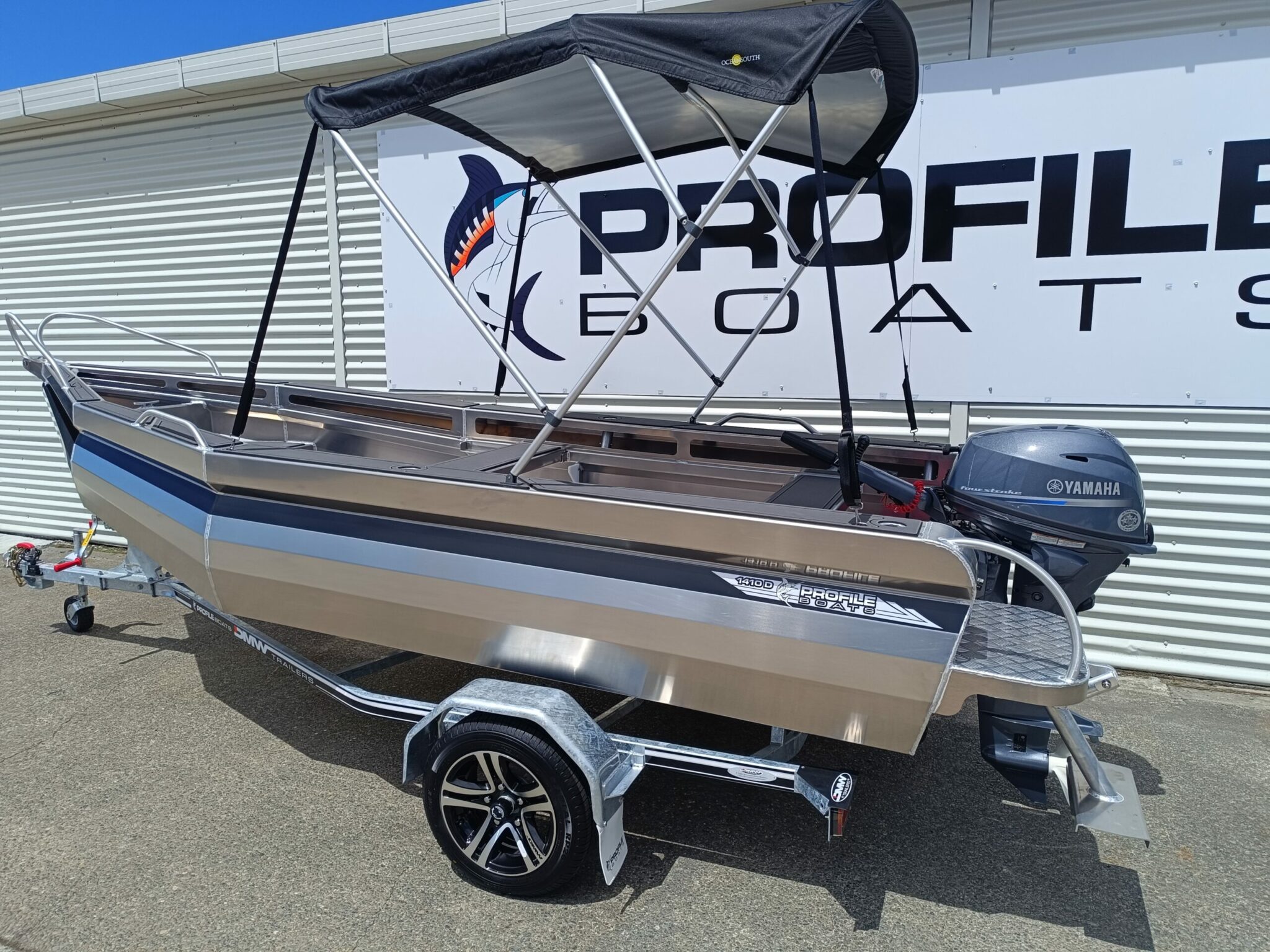 Profile Boats 1410D Dive Yam F25