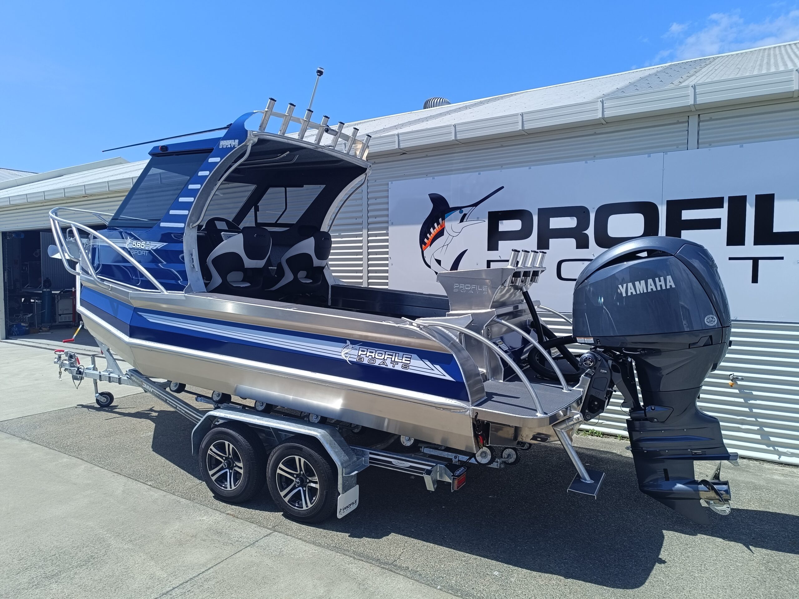 Profile Boats 585H Sport Yamaha F150XC