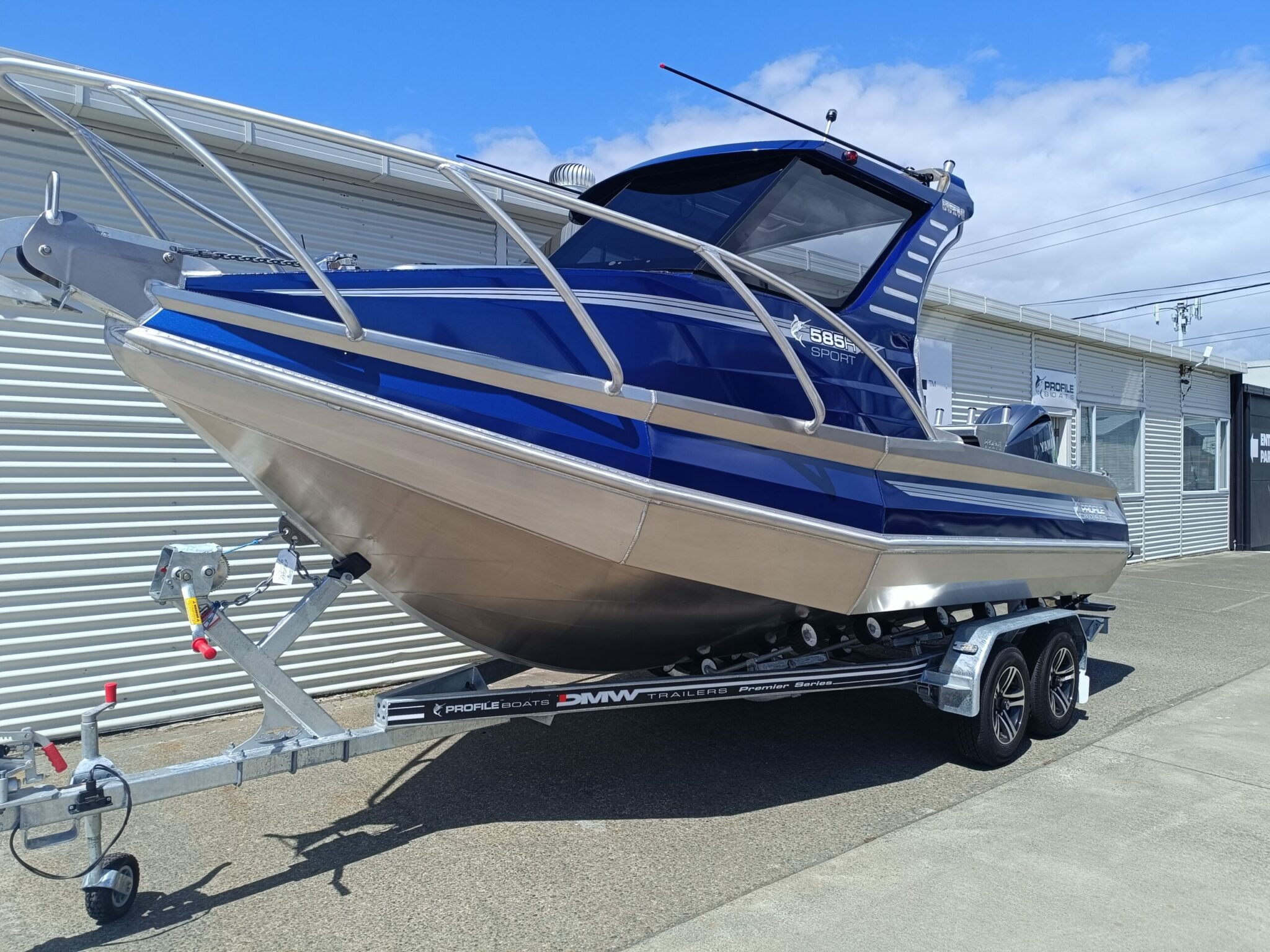 Profile Boats 585H Sport Yamaha F150XC