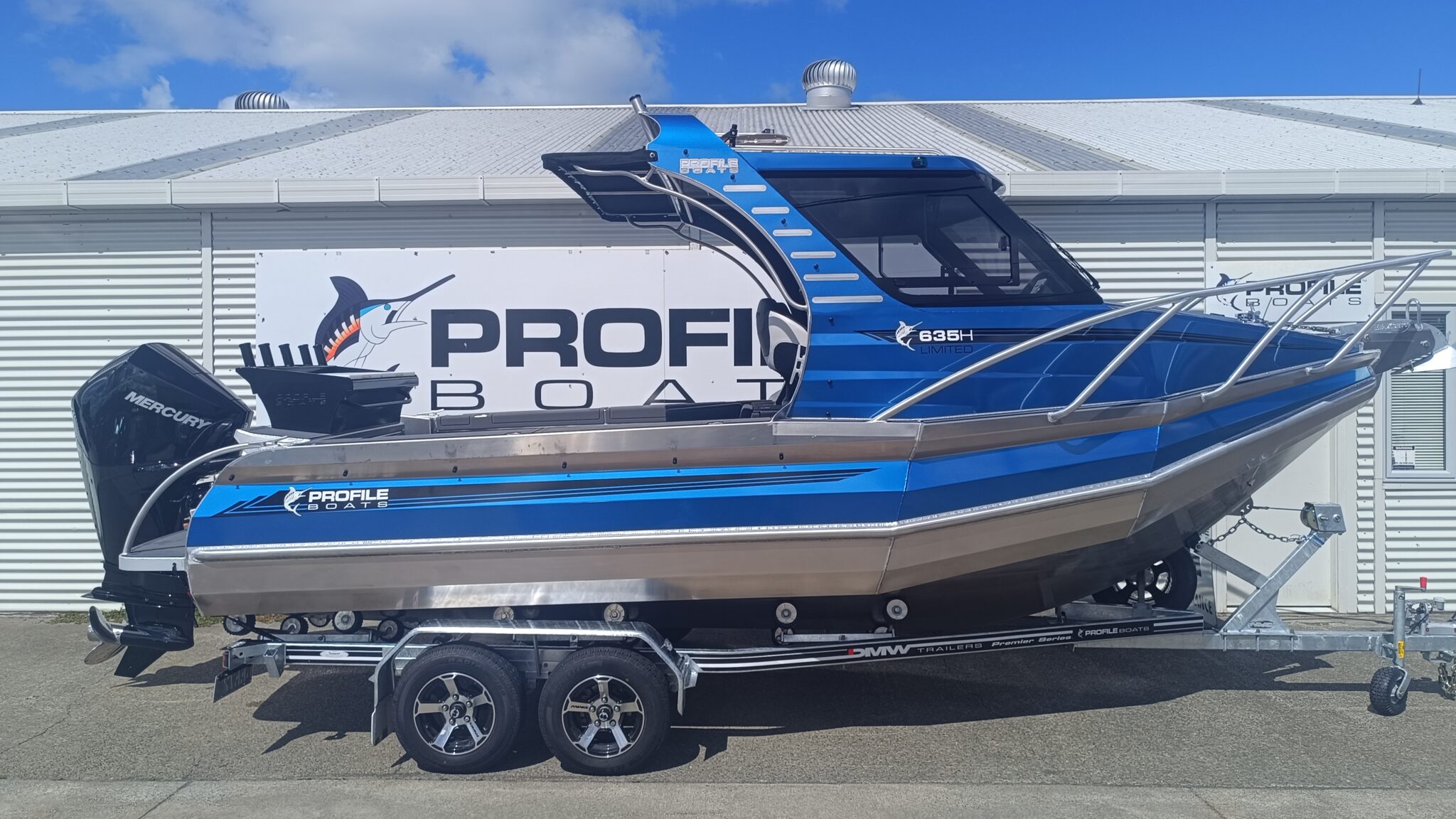 Profile Boats 635H Limited Mercury 225DTS