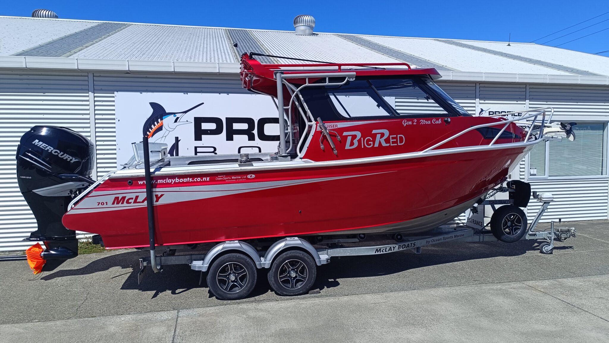 McLay 701 Cruiser (2017) Mercury 225