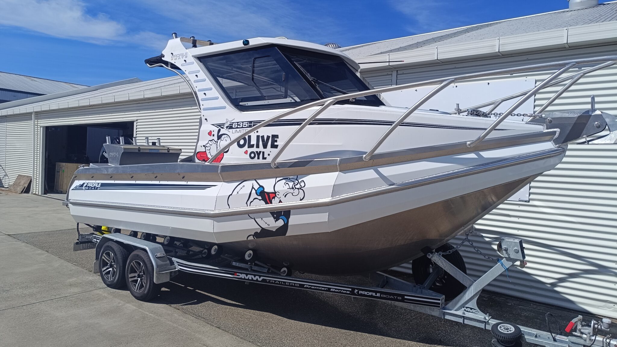 Profile Boats 635H Limited (2022) Mercury 175XL