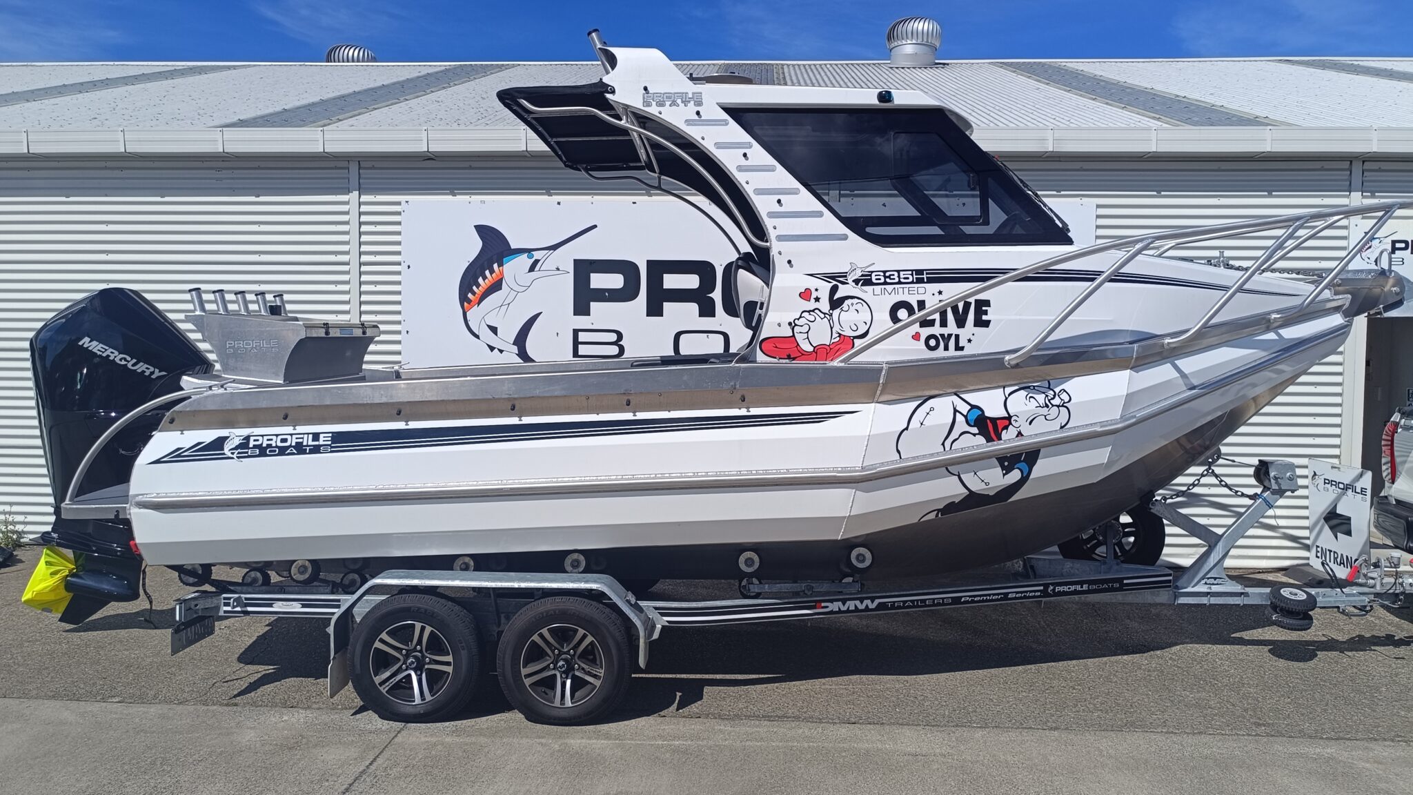 Profile Boats 635H Limited (2022) Mercury 175XL