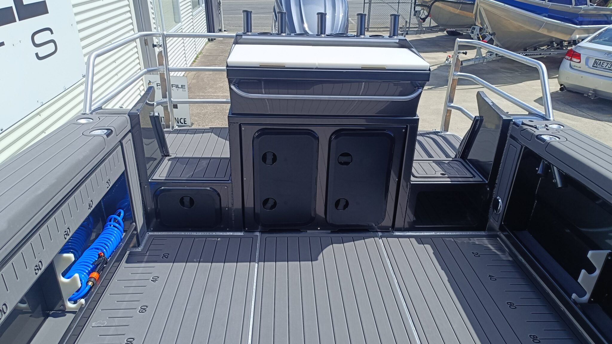 Profile Boats 785H Platinum Yam F350 Helm Master EX