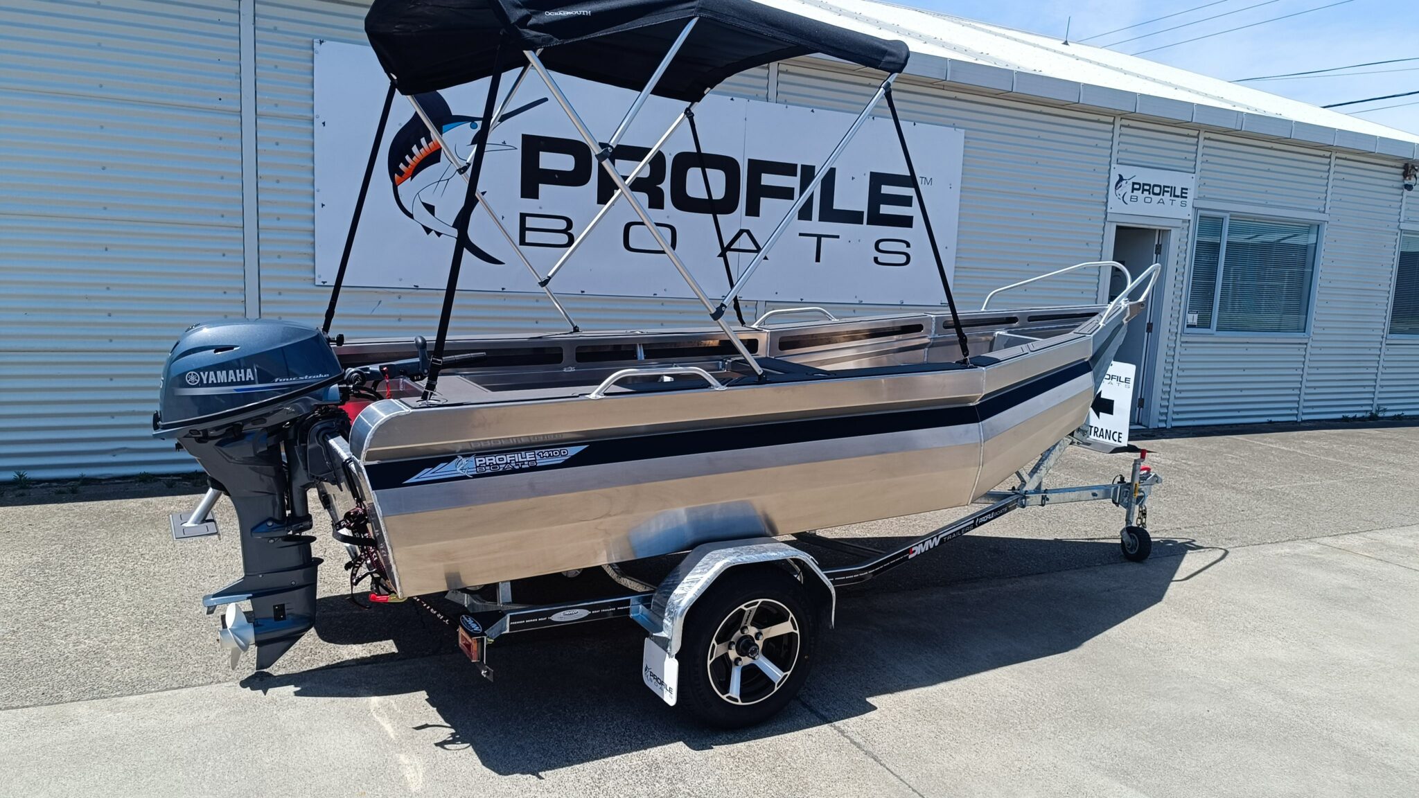 Profile Boats 1410D Dive Yamaha F25LMHC