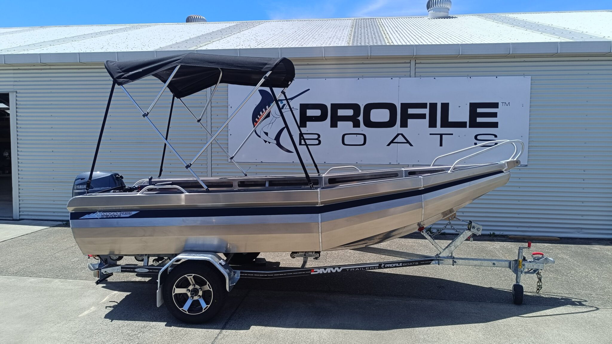 Profile Boats 1410D Dive Yam F25