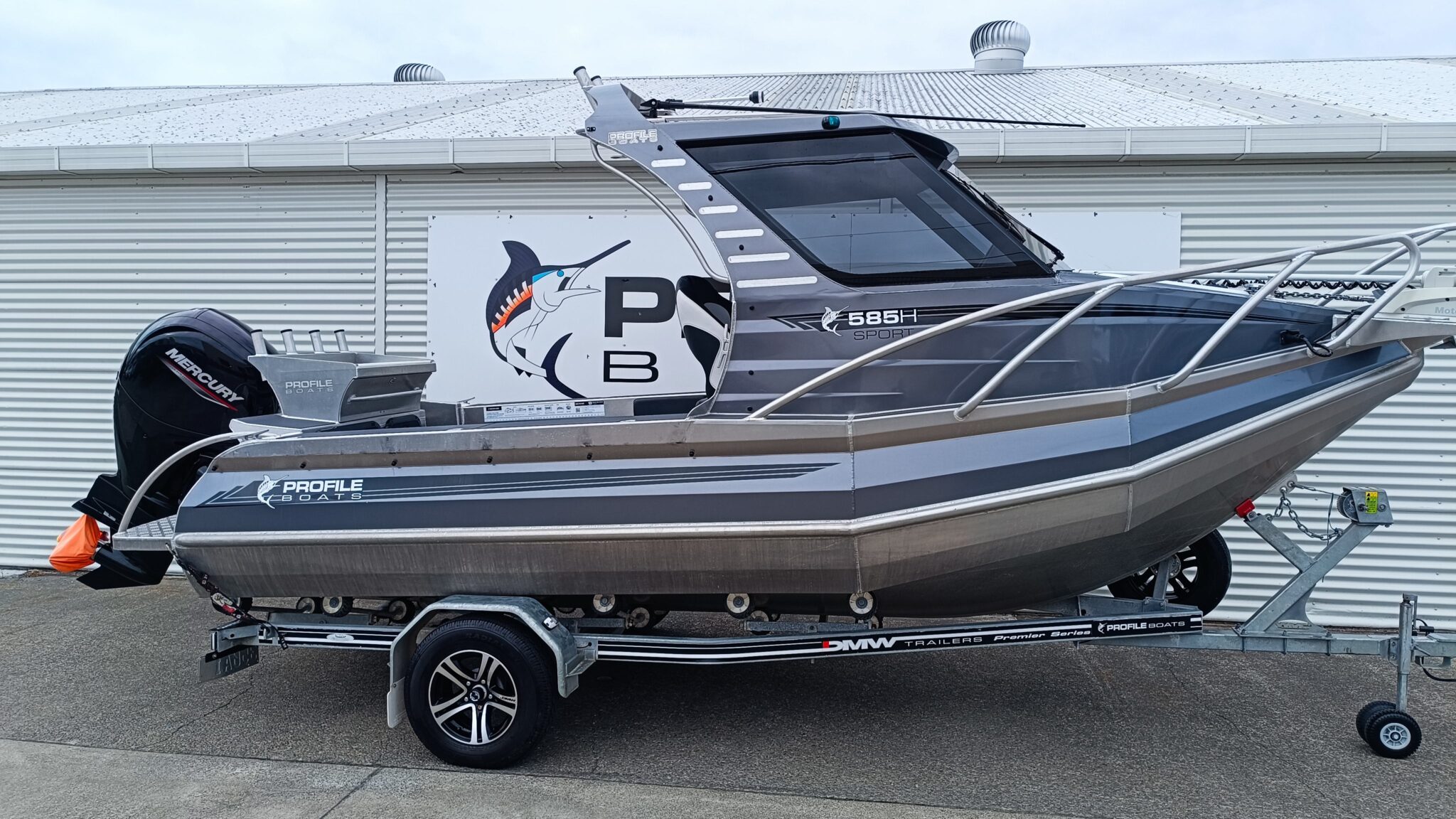 Profile Boats 585H Sport Mercury 135 (2022)