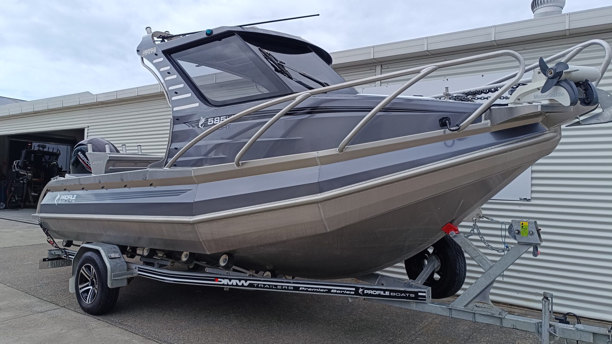 Profile Boats 585H Sport Mercury 135 (2022)
