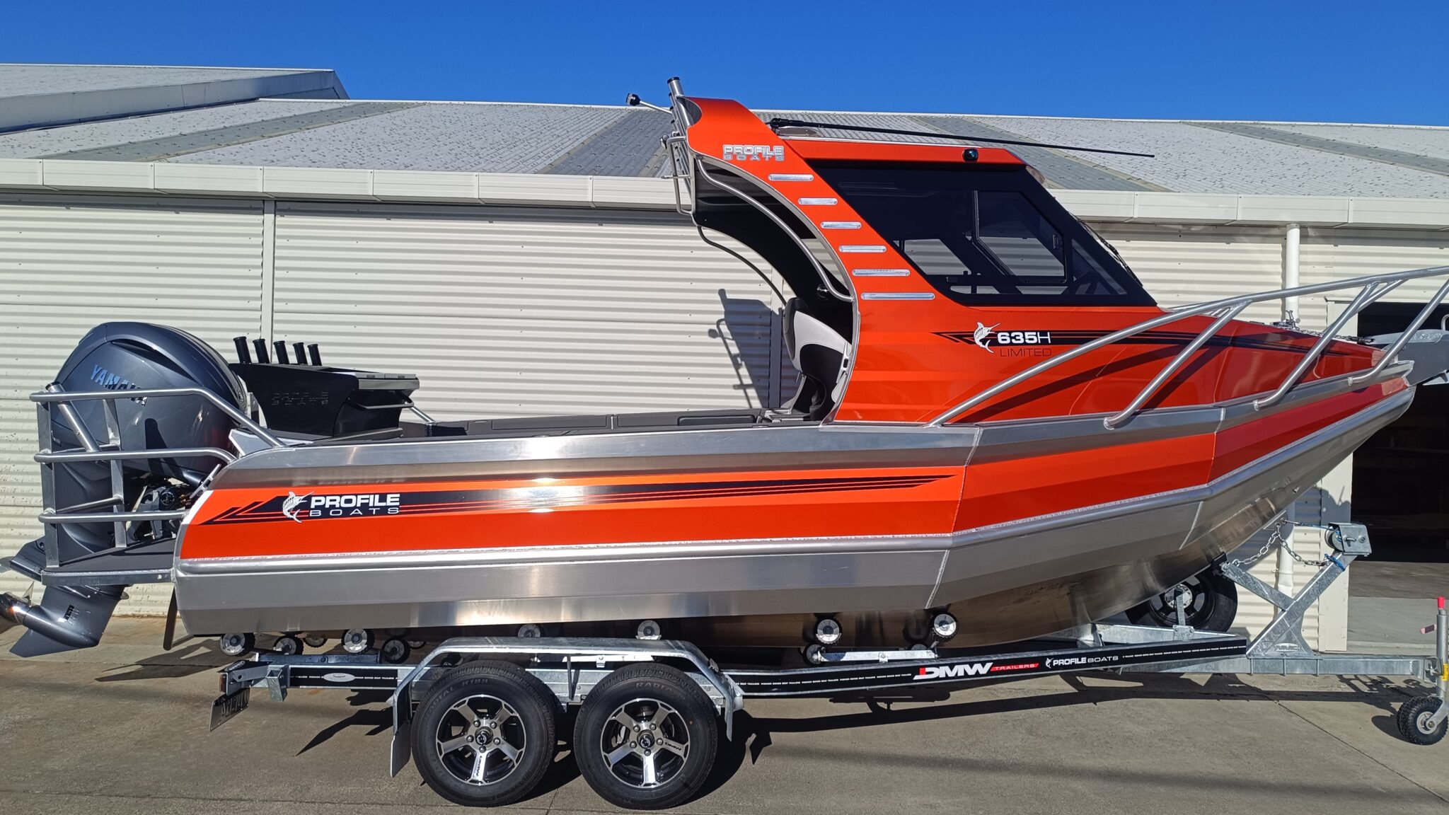 Profile Boats 635H Limited Yamaha F200XD