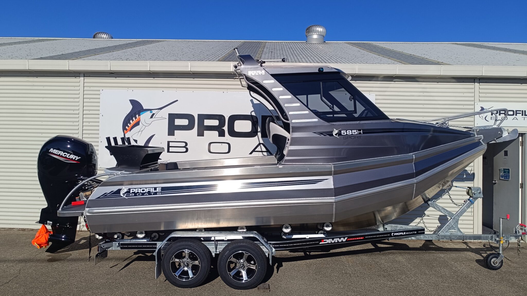 Profile Boats 585H Sport Mercury 150XL