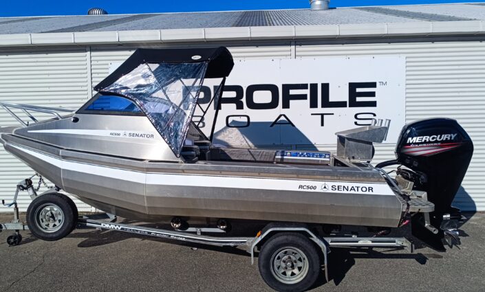 Senator RC500 (2016) Mercury 75hp FStroke