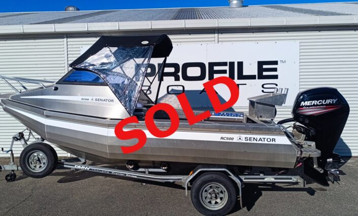 Senator RC500 (2016) Mercury 75hp FStroke