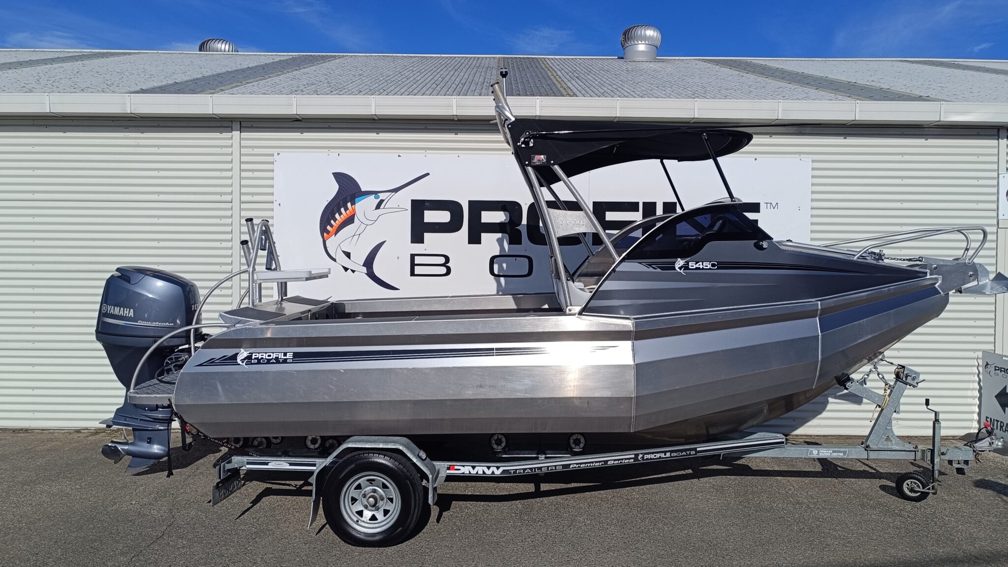 Profile Boats 545C (2016) Yamaha F100