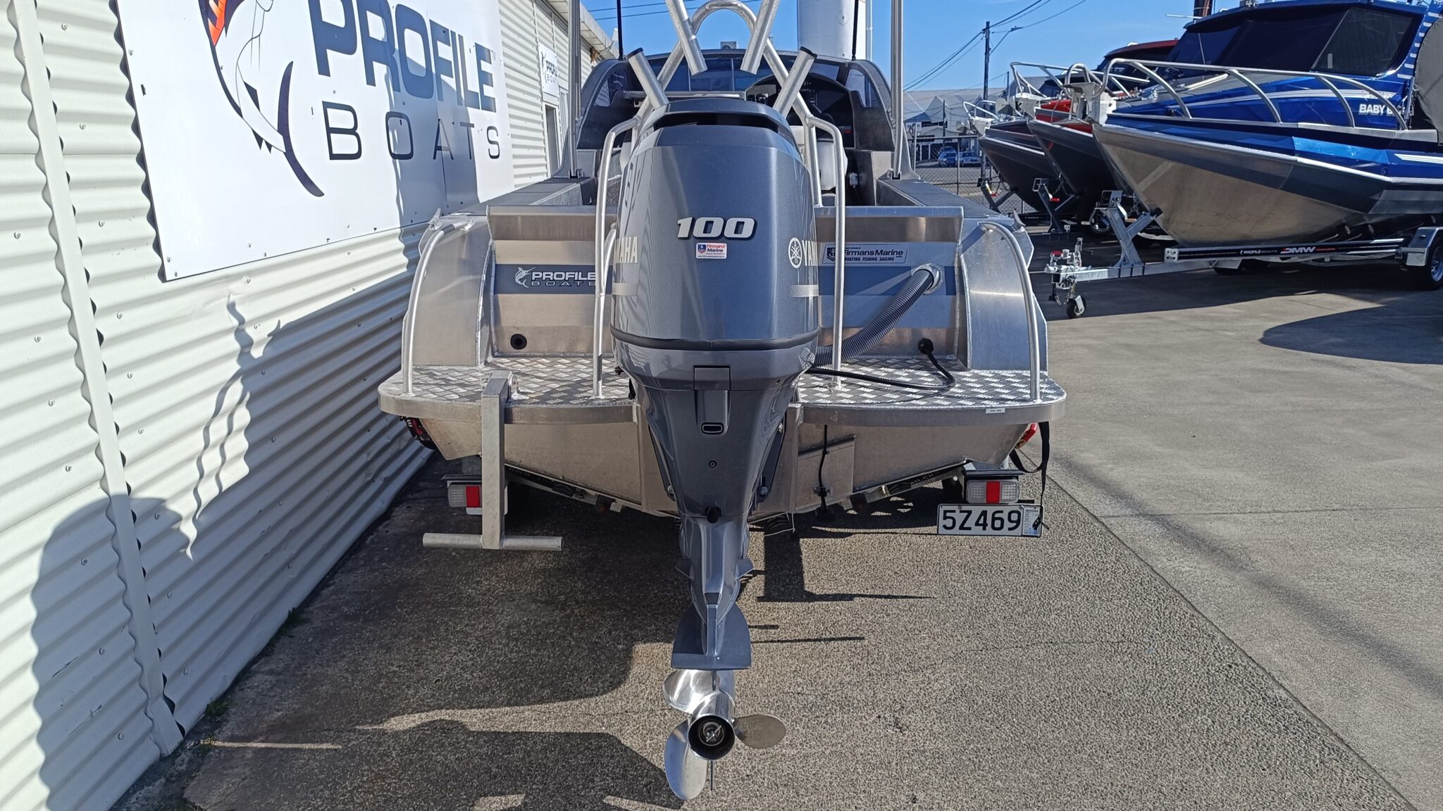 Profile Boats 545C (2016) Yamaha F100