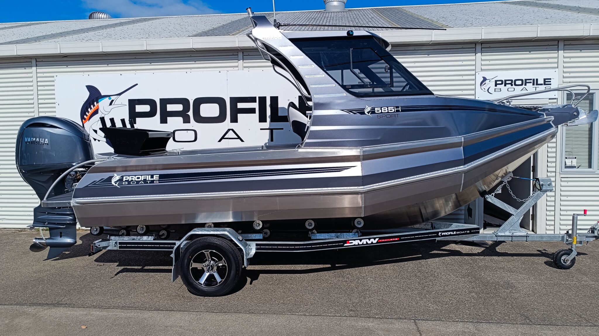 Profile Boats 585H Sport Yamaha F150