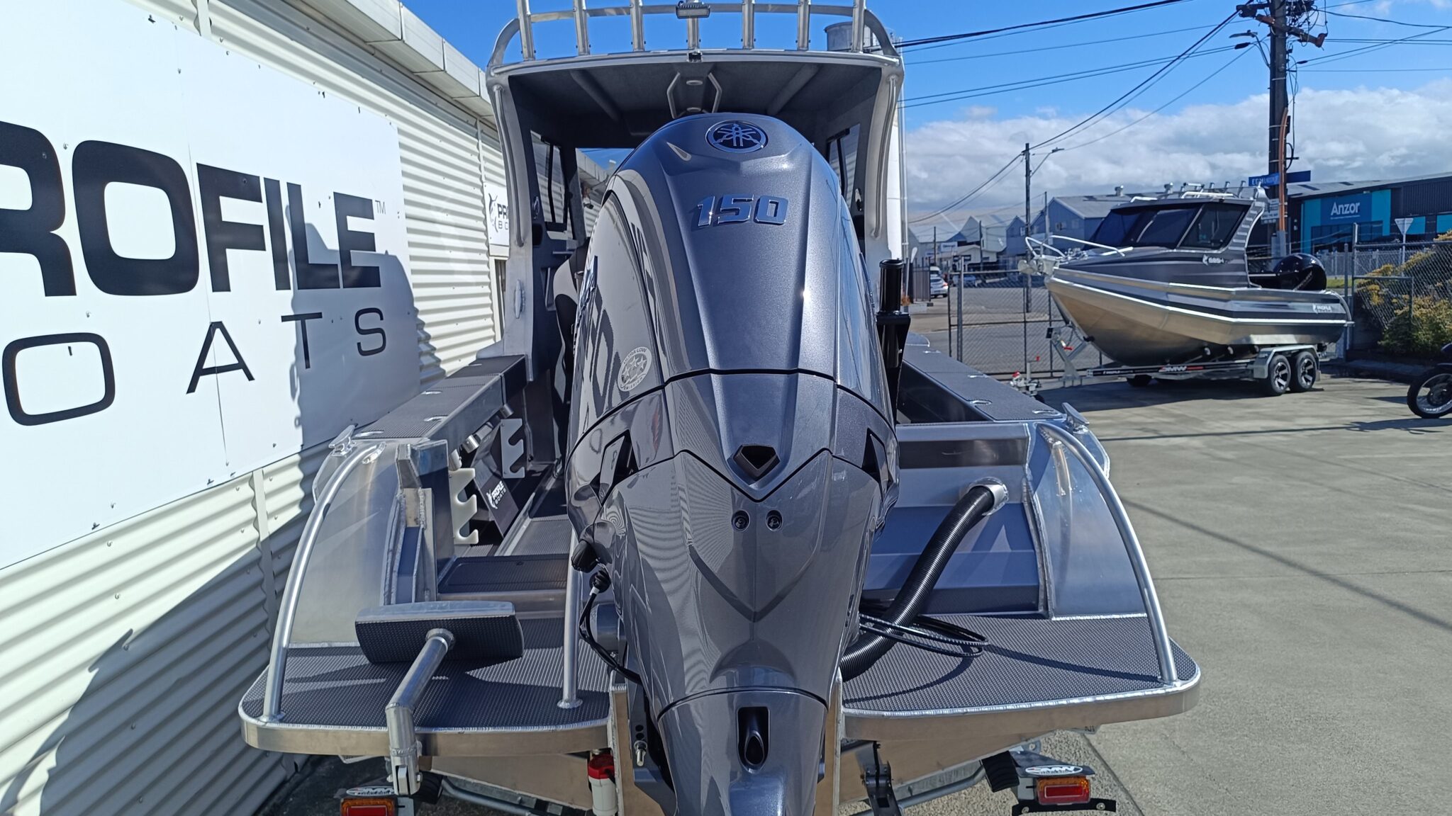 Profile Boats 585H Sport Yamaha F150