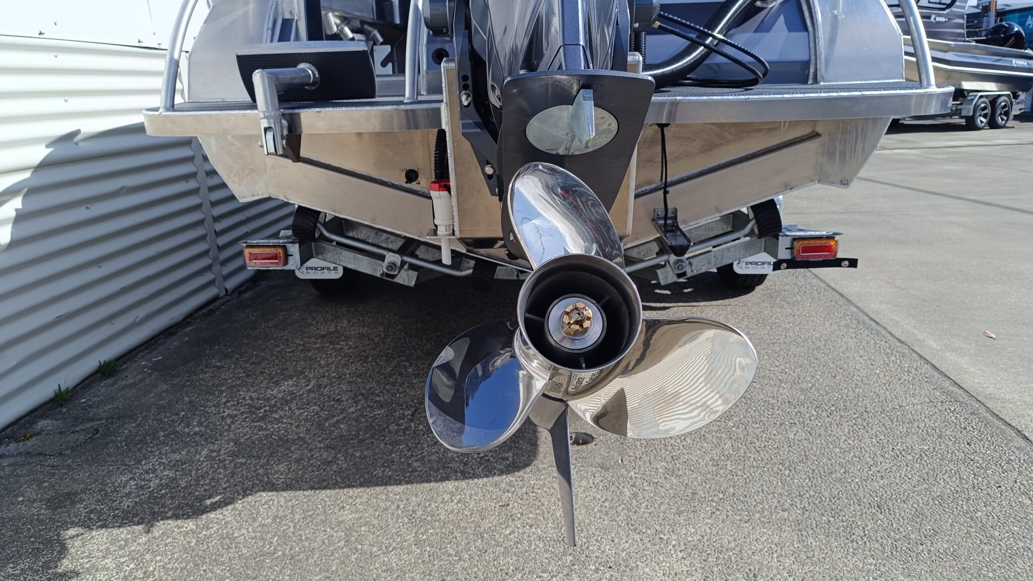 Profile Boats 585H Sport Yamaha F150