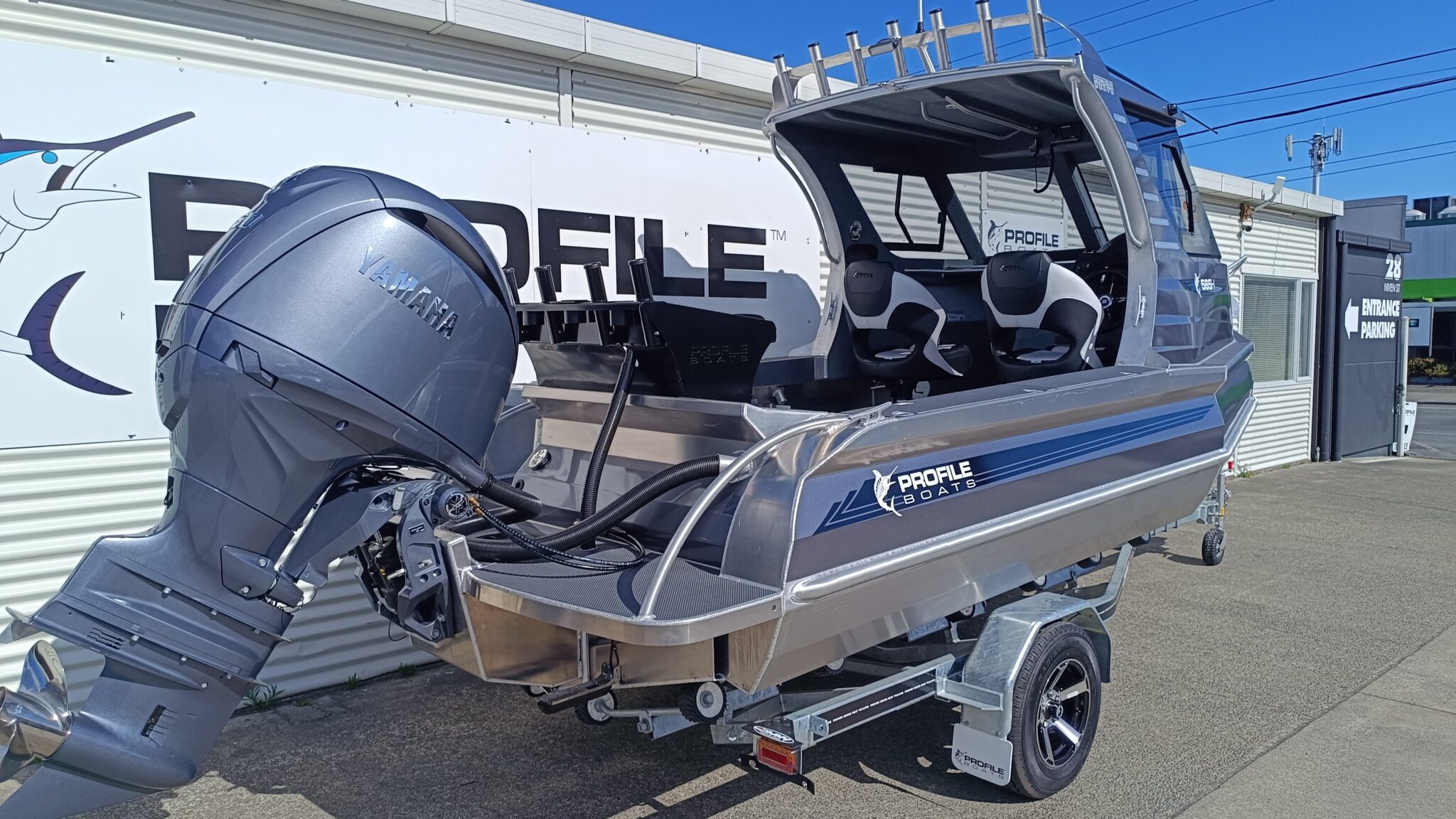 Profile Boats 585H Sport Yamaha F150