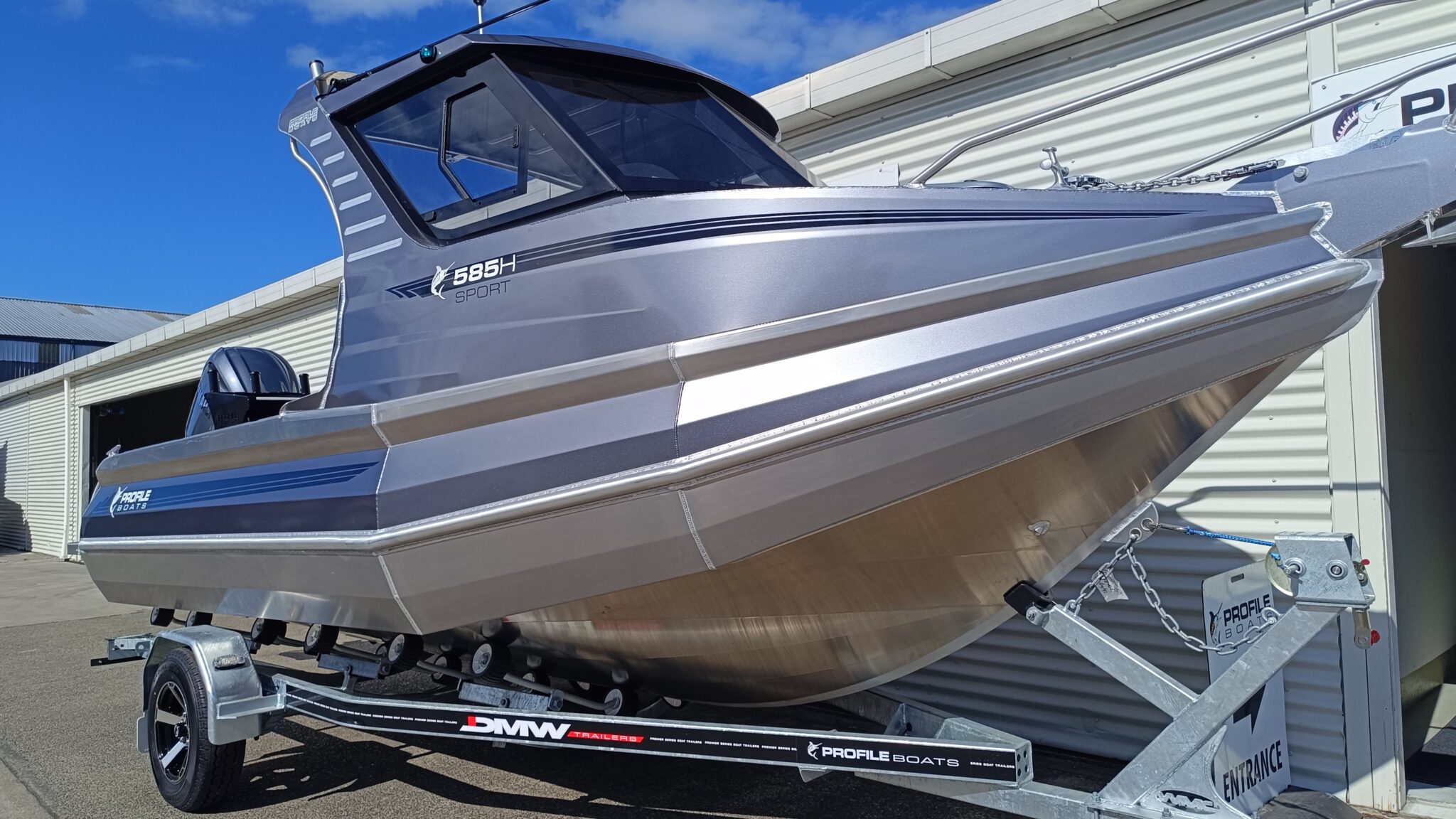 Profile Boats 585H Sport Yamaha F150