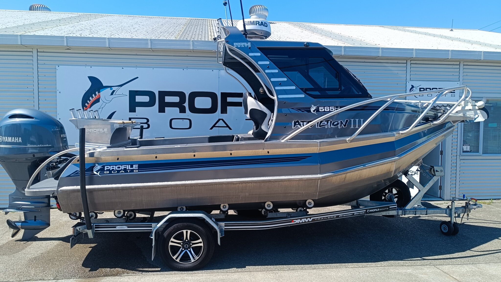 Profile Boats 585H Limited (2023) Yamaha F150