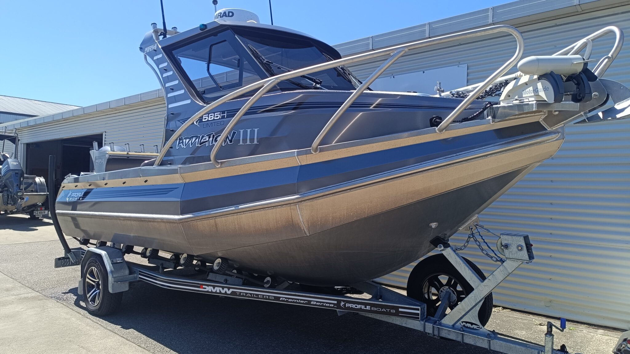 Profile Boats 585H Limited (2023) Yamaha F150