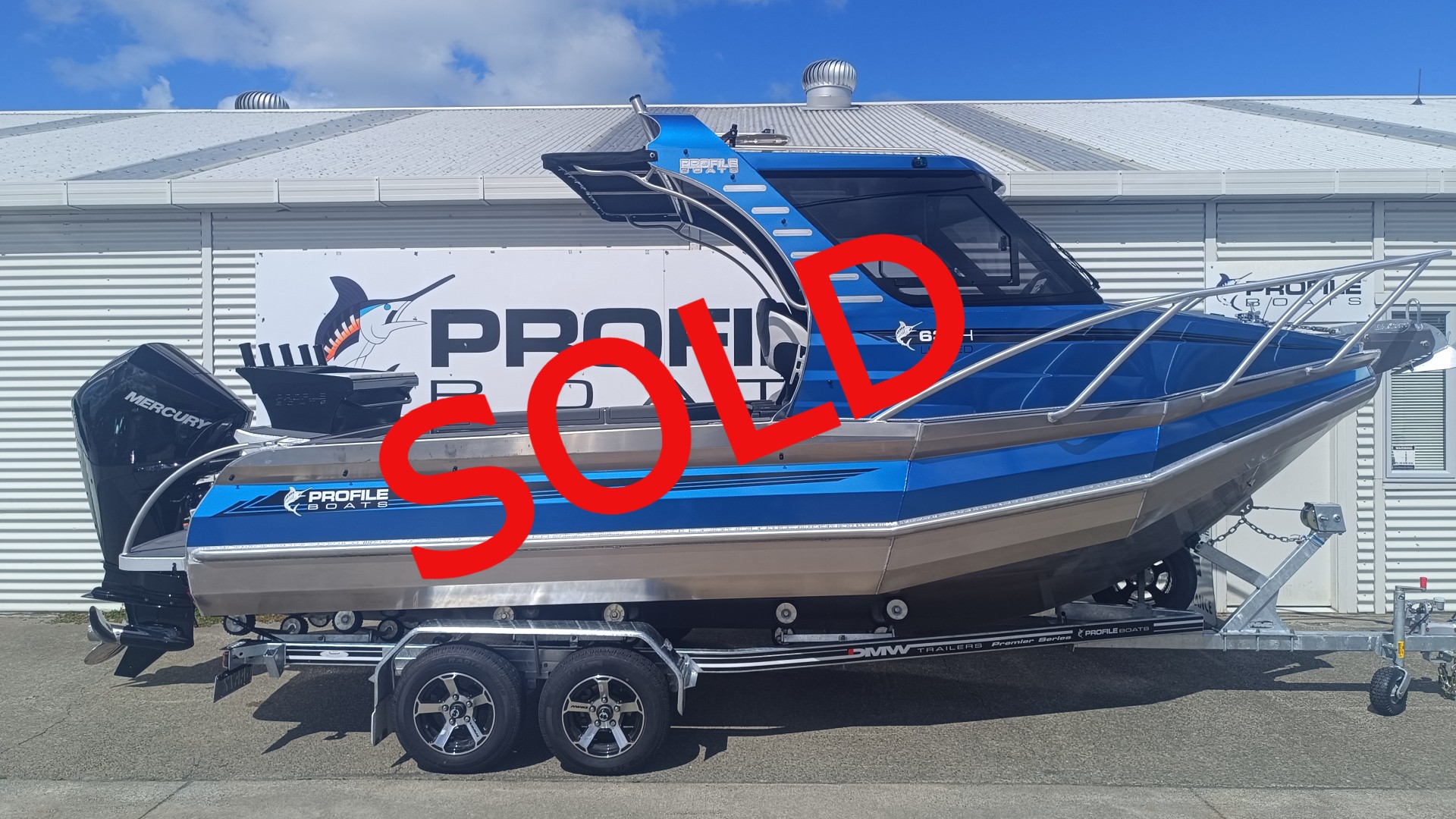 Profile Boats 635H Limited Mercury 225DTS